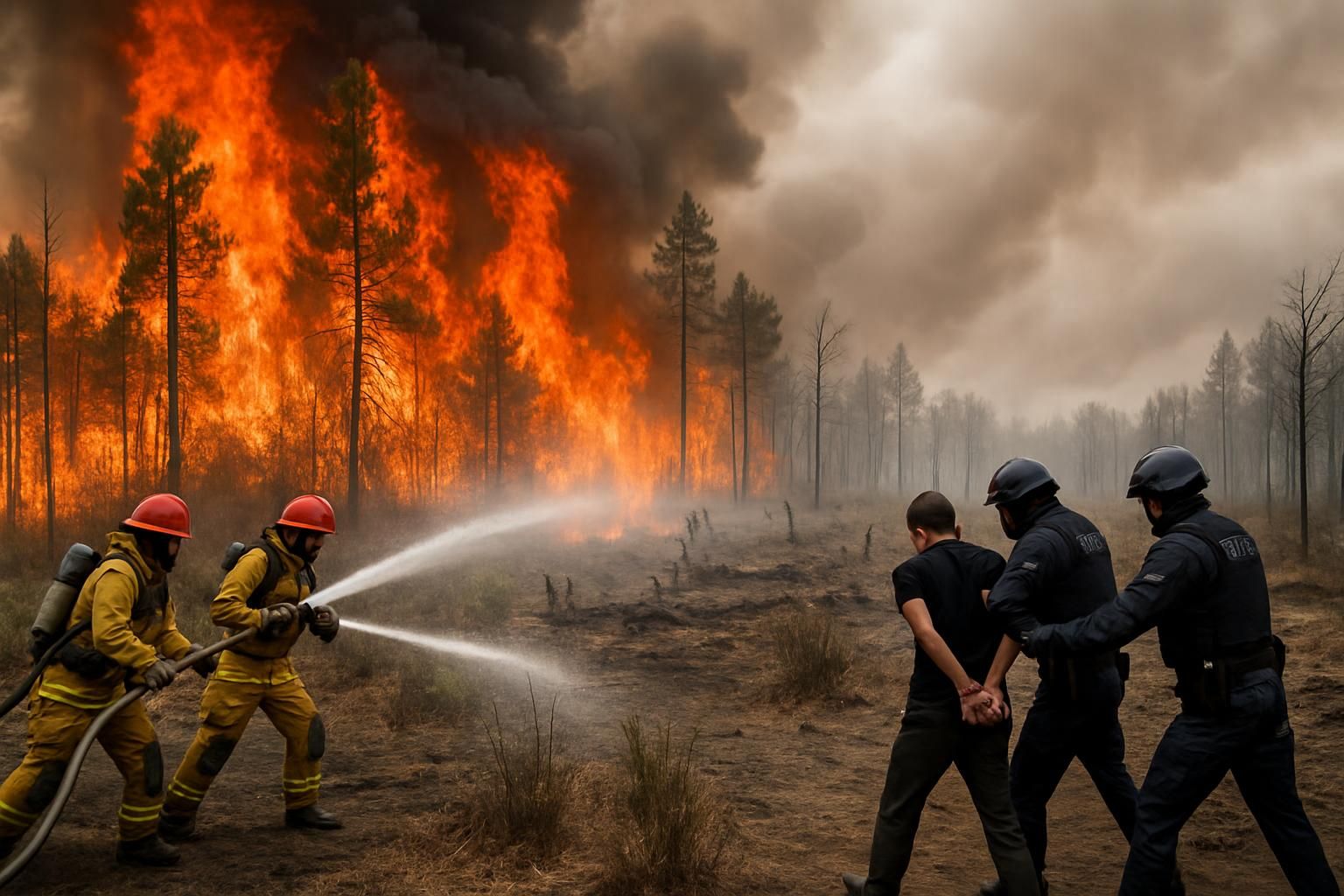découvrez les dernières informations sur les incendies dévastateurs ayant détruit près de 40 000 hectares, avec 111 arrestations annoncées par le ministre pour faire face à cette catastrophe.