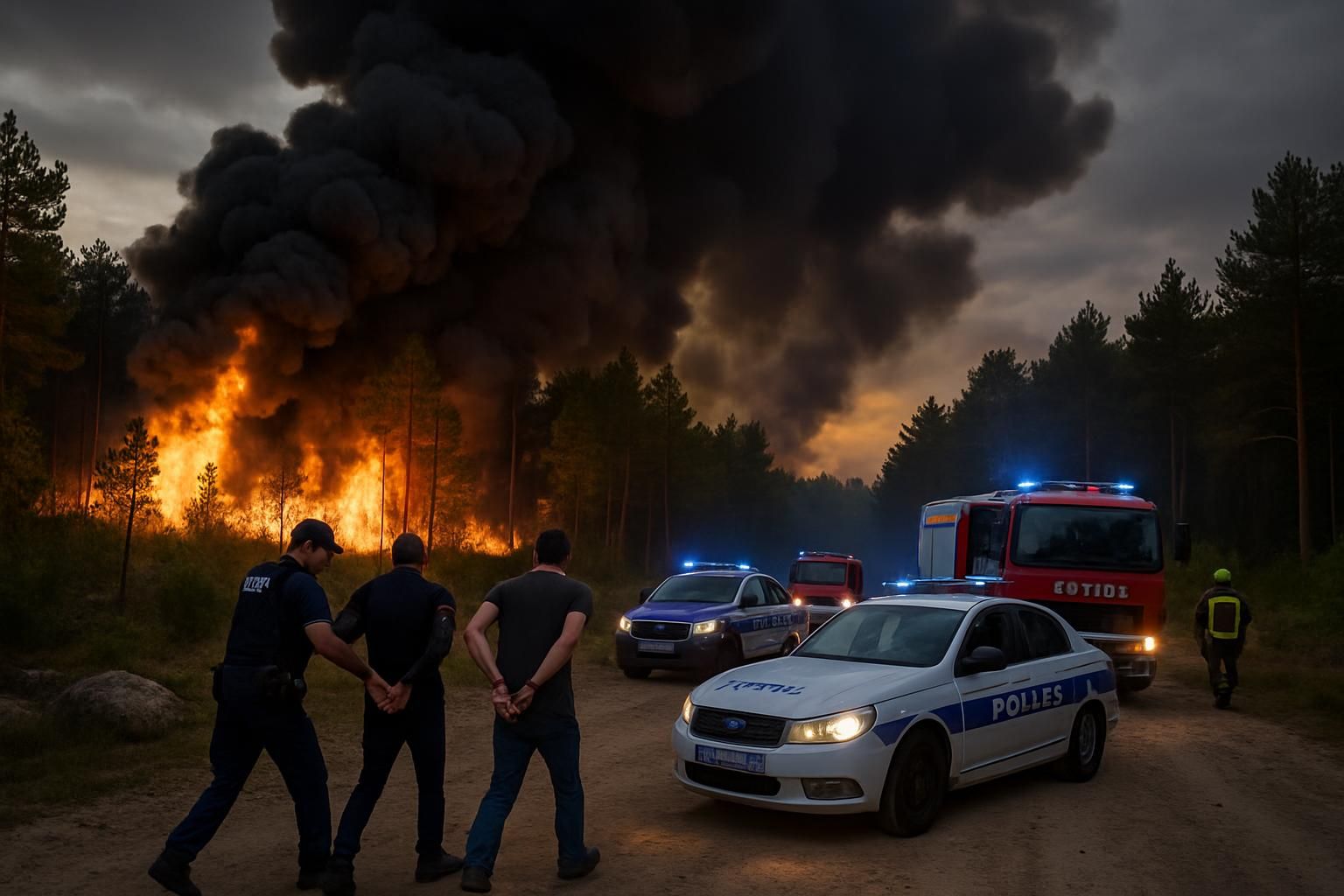 incendies en france : 59 personnes ont Ă©tĂ© arrĂȘtĂ©es, dont deux en lien avec les feux dans la forĂȘt de fontainebleau. dĂ©couvrez les dĂ©tails des interventions et des enquĂȘtes en cours.