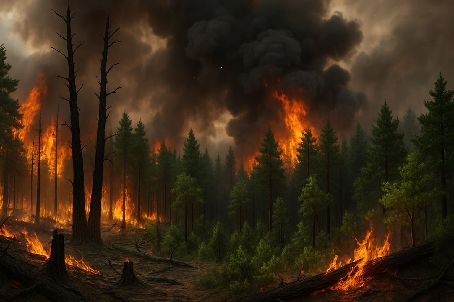 l'incendie de la forêt de fontainebleau, suspecté d'être d'origine volontaire, fait l'objet d'une enquête selon les déclarations du ministre gérald darmanin.