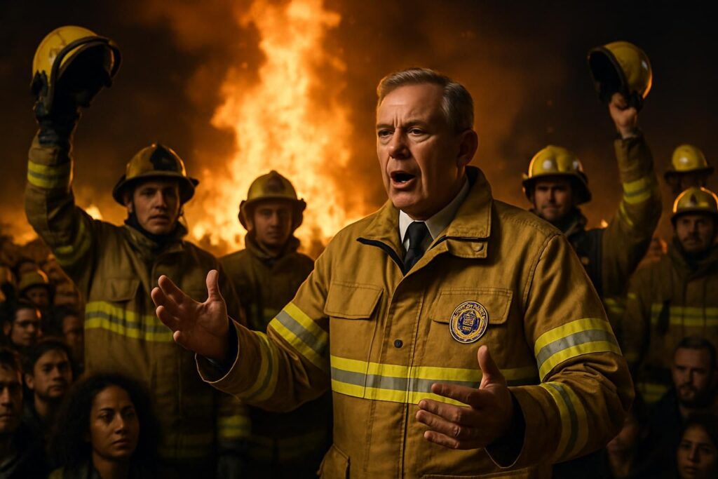 découvrez l'appel passionné du président de l'union des pompiers pour une mobilisation nationale face aux incendies, soulignant l'importance de la solidarité et de l'engagement citoyen.