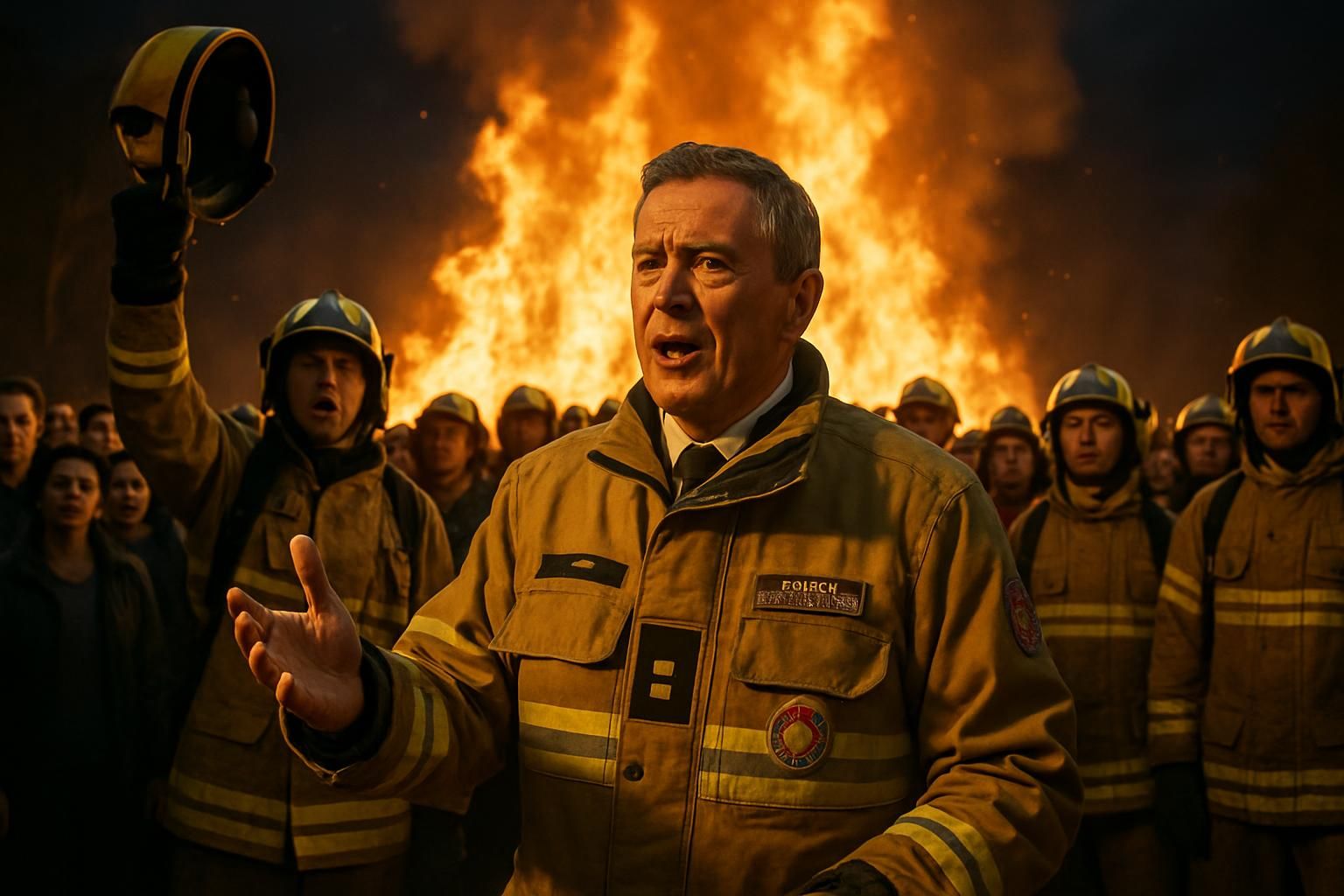 découvrez l'appel passionné du président de l'union des pompiers à une mobilisation nationale face aux incendies, soulignant l'importance de la solidarité et de l'engagement de tous pour lutter contre les flammes.