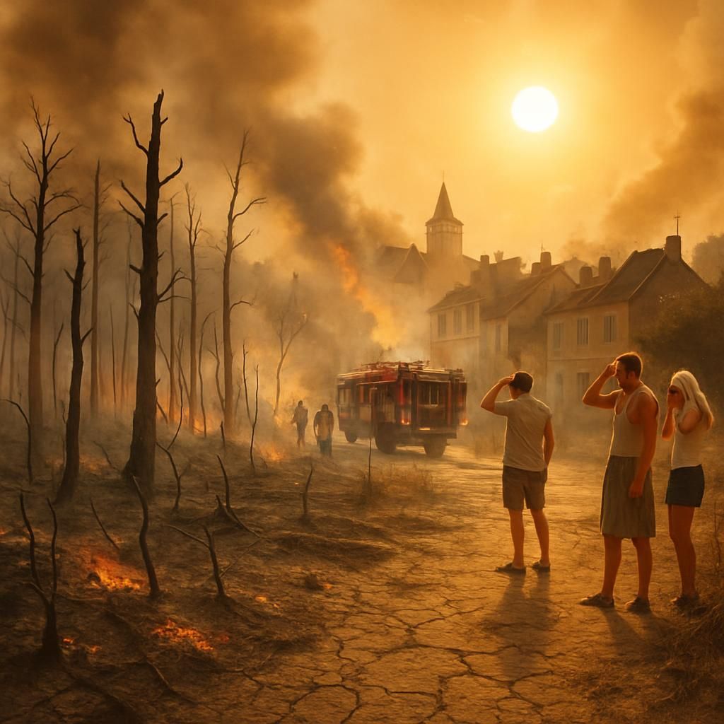 urgent : canicule extrême en france avec 26 départements en alerte rouge. plus de 1 300 hectares détruits par les incendies à fontainebleau. suivez l'actualité en direct et les mesures de sécurité.