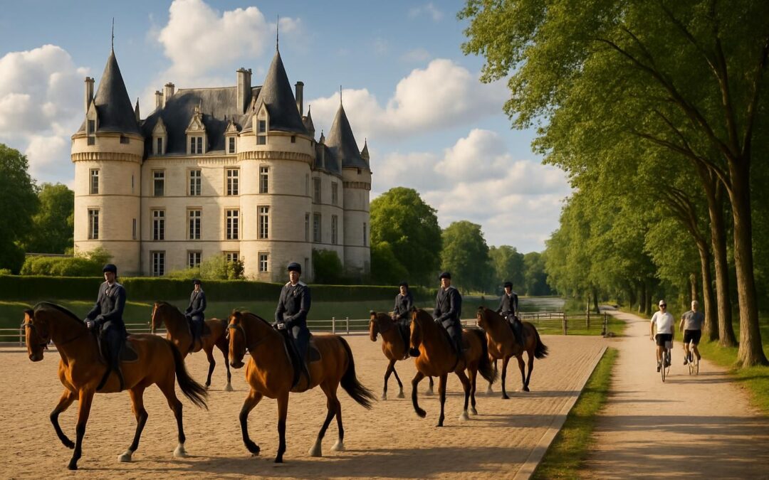 découvrez en août un château majestueux, une école d'équitation militaire unique et de belles balades au bord de la seine en pays de ... pour une expérience culturelle et naturelle inoubliable.