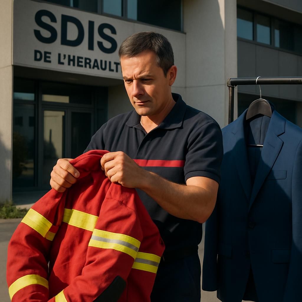 éric florès quitte le sdis de l'hérault pour relever un nouveau défi en bleu, mais pas au sein de la gendarmerie. découvrez sa nouvelle aventure professionnelle hors des sentiers battus.