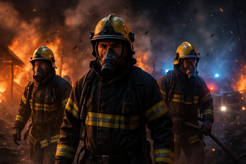 découvrez le témoignage saisissant des pompiers en première ligne, confrontés à des situations extrêmes comparables à un conflit armé.