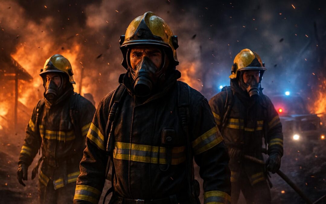 découvrez le témoignage saisissant des pompiers en première ligne, confrontés à des situations extrêmes comparables à un conflit armé.