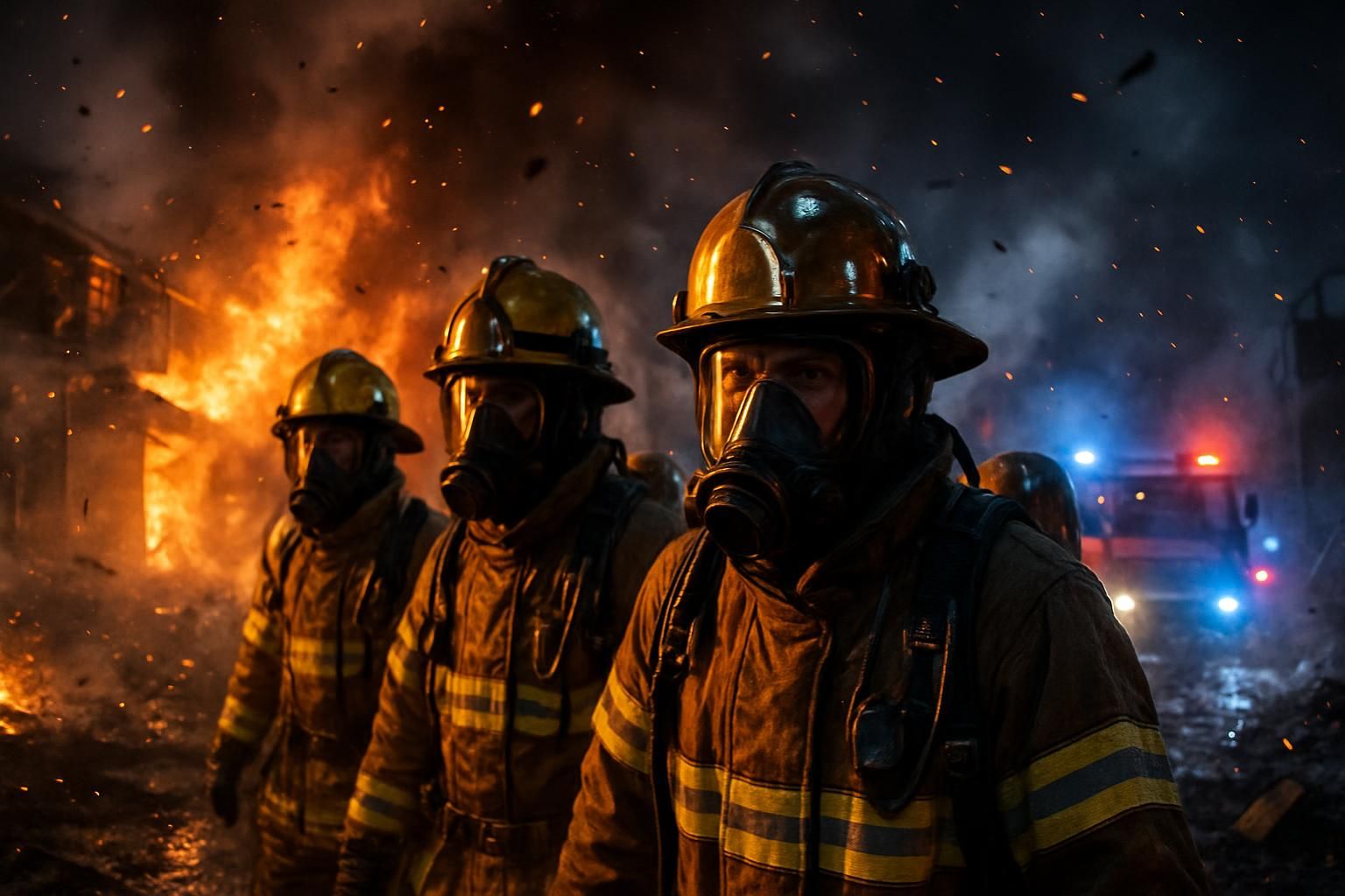 découvrez le témoignage poignant des pompiers en première ligne, confrontés à des situations similaires à un conflit armé, dévoilant leur courage et leur dévouement face à l'urgence.