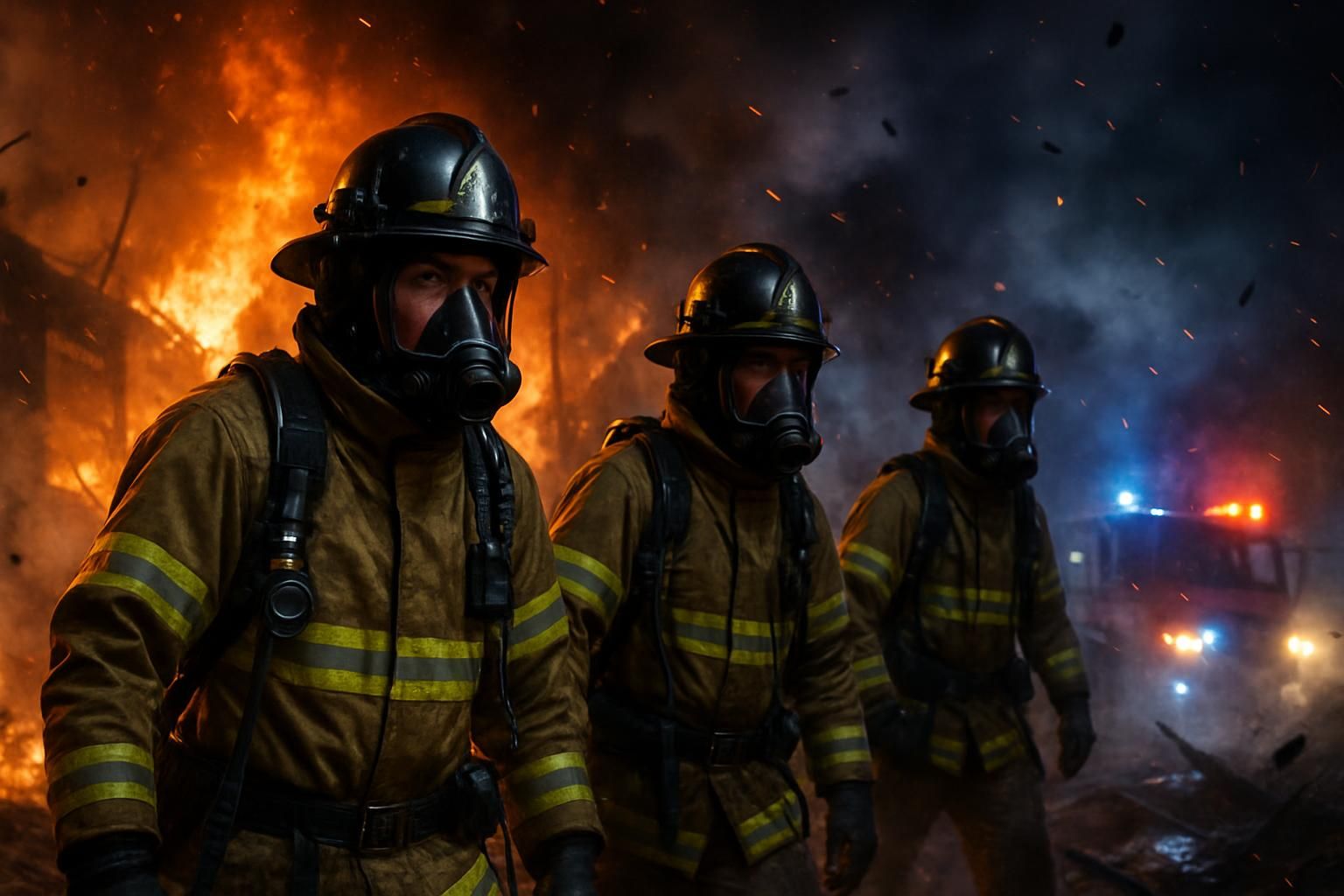 découvrez le témoignage poignant des pompiers en première ligne, décrivant une intervention intense comparée à un véritable conflit armé.