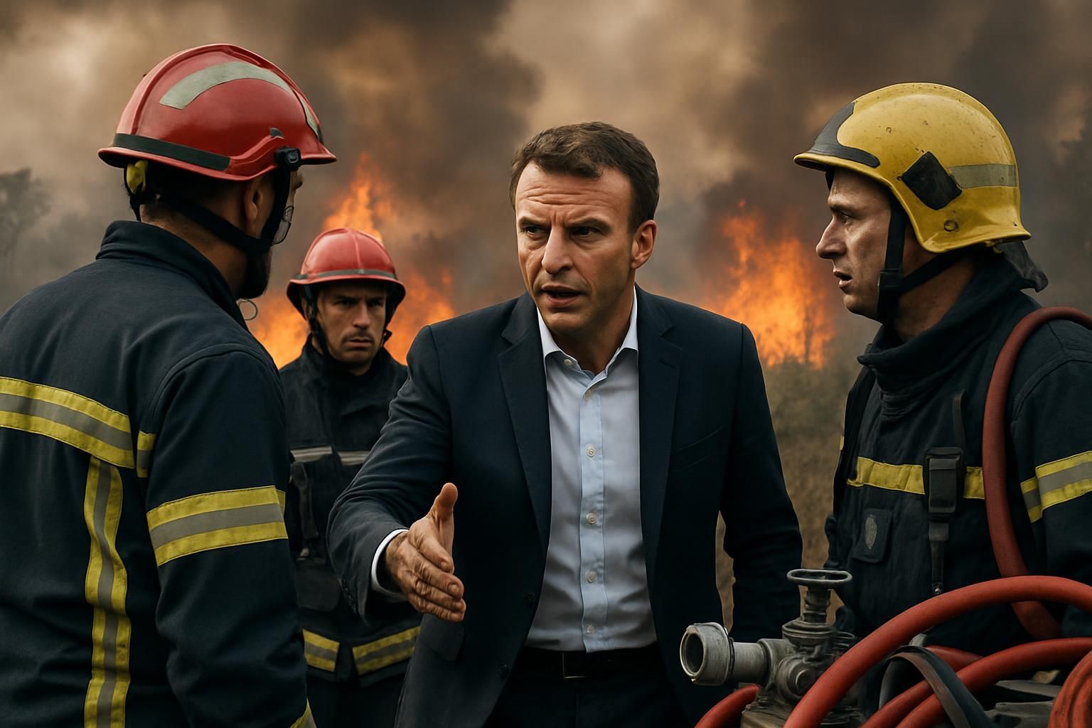 découvrez pourquoi emmanuel macron, habituellement réservé sur les questions nationales, prend une part active dans la lutte contre les incendies, illustrant son engagement face à cette crise majeure.