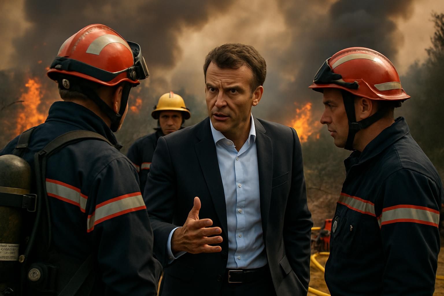 découvrez pourquoi emmanuel macron, habituellement discret sur la scène nationale, intensifie son engagement pour lutter contre les incendies qui touchent la france.