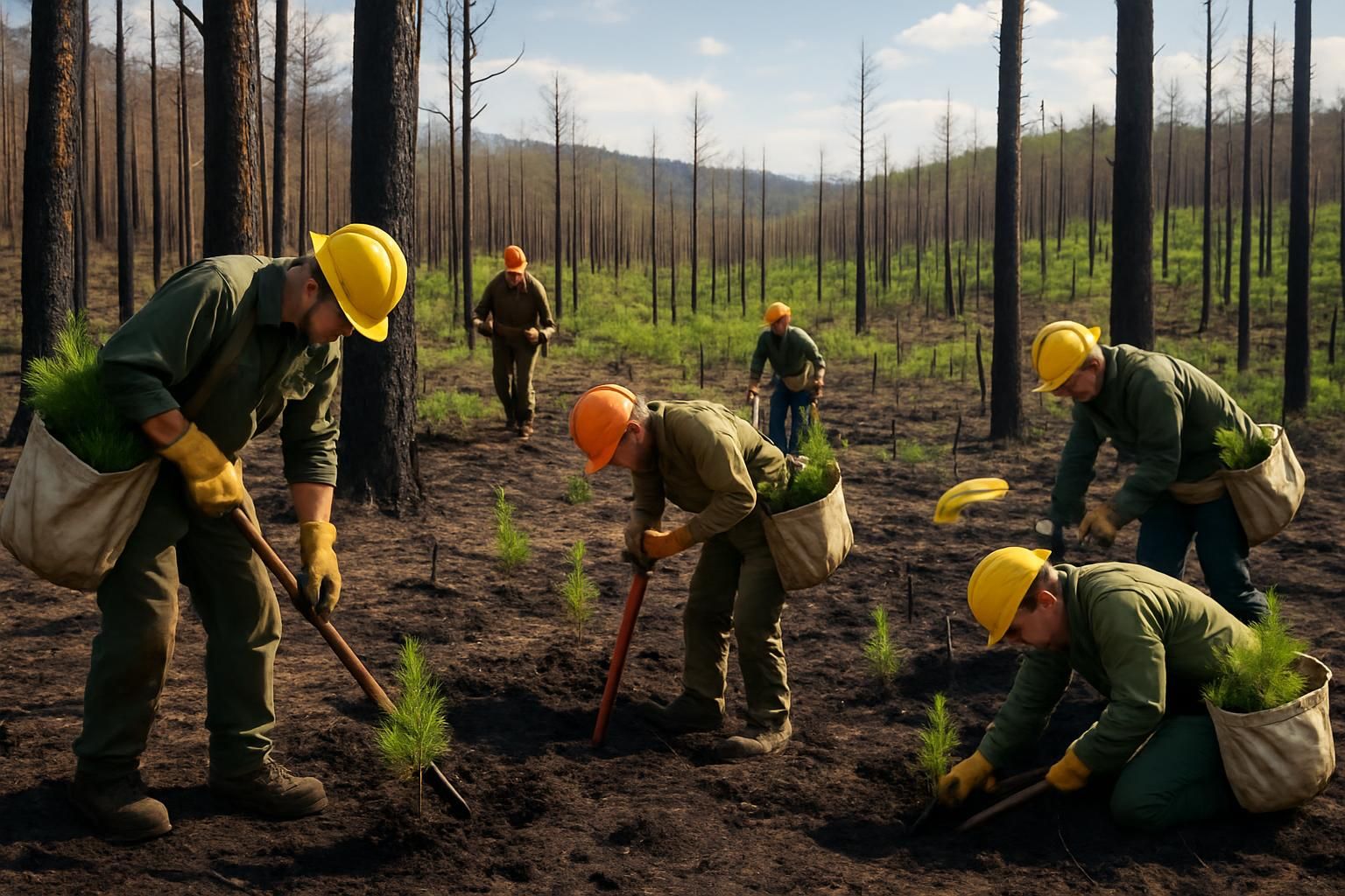 découvrez les initiatives de l'onf pour restaurer le massif des trois pignons suite à l'incendie, un véritable 'deuil vivant' symbolisant la résilience et la protection de la nature.