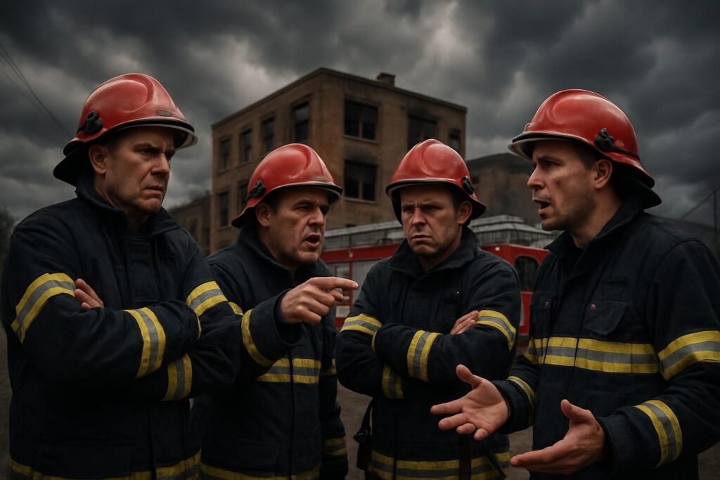 découvrez pourquoi un refus alarmant met en danger la sécurité publique et pourquoi les pompiers exigent la démission de leur responsable.