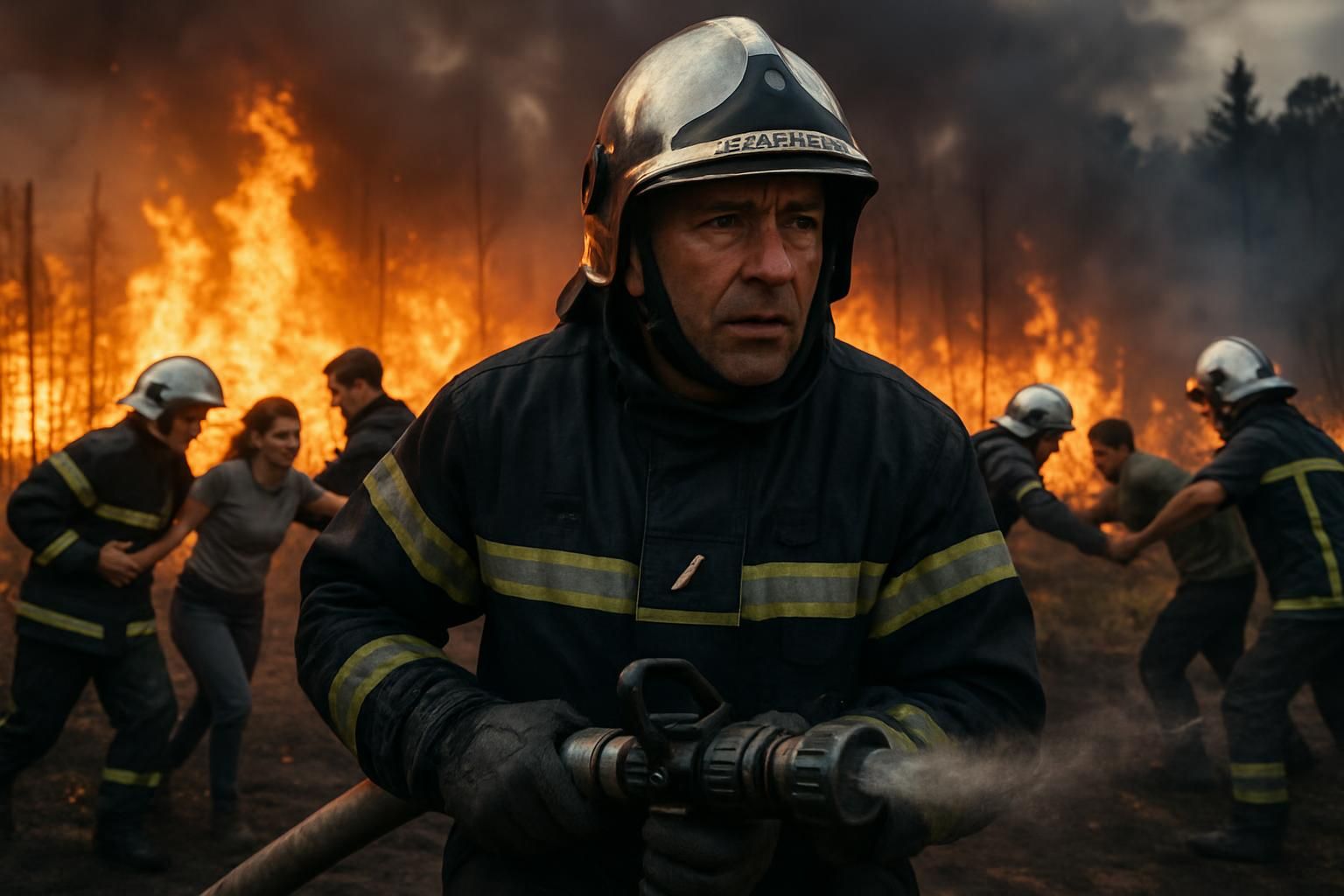 découvrez le témoignage poignant d'un pompier de seine-et-marne qui partage son combat acharné contre les incendies et une incroyable explosion de solidarité.