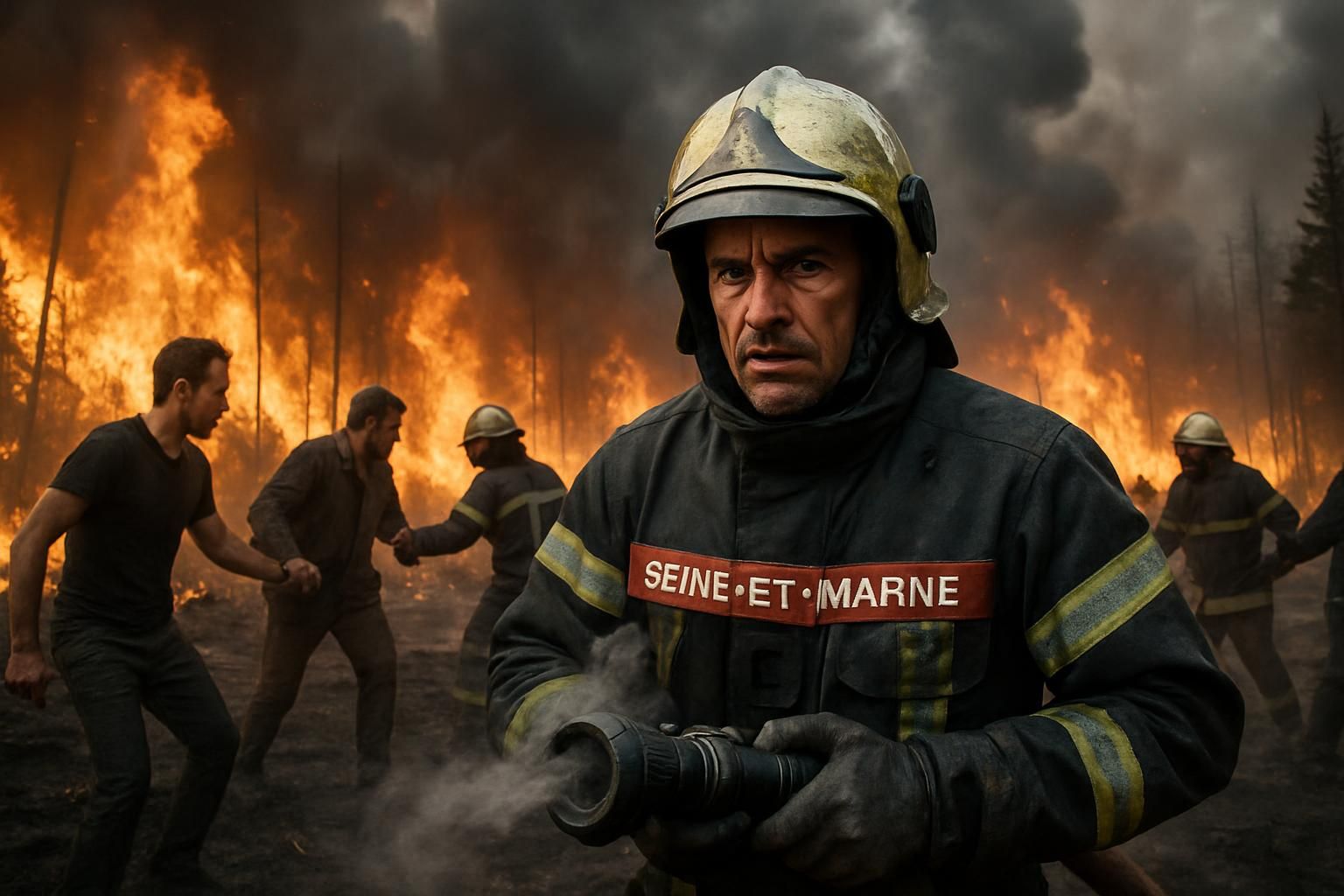 découvrez le récit poignant d'un pompier de seine-et-marne, témoignant de son combat acharné contre les incendies et de l'incroyable élan de solidarité qui en a découlé.