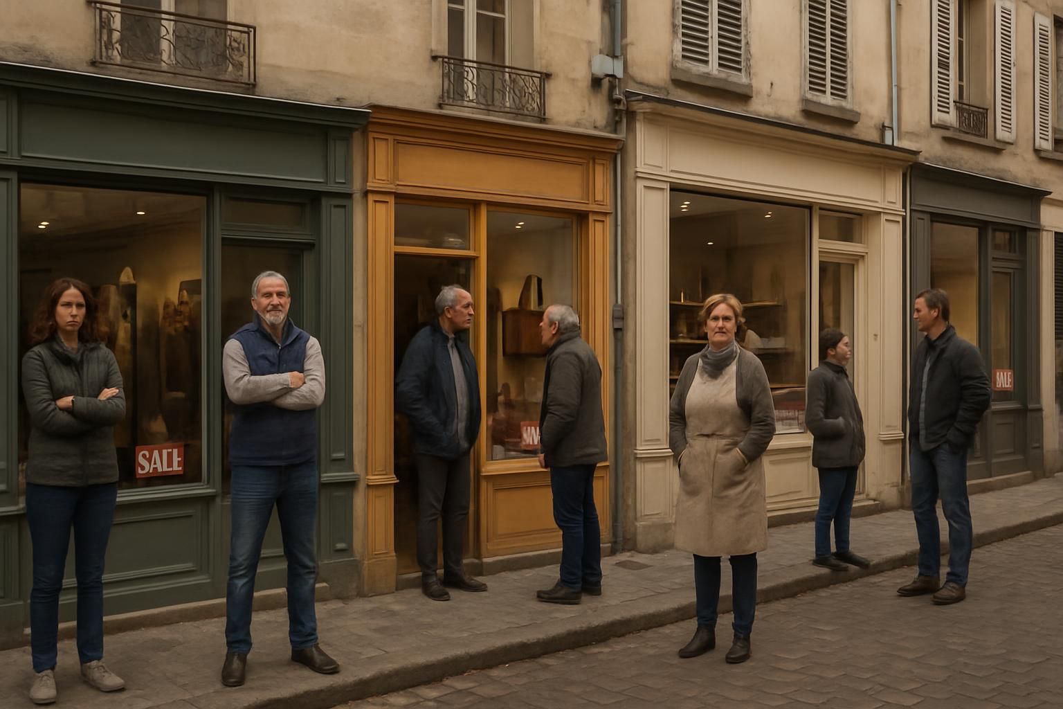 à fontainebleau, les commerçants luttent contre la baisse de fréquentation et la diminution du pouvoir d'achat, adaptant leurs stratégies pour continuer d'attirer les clients.