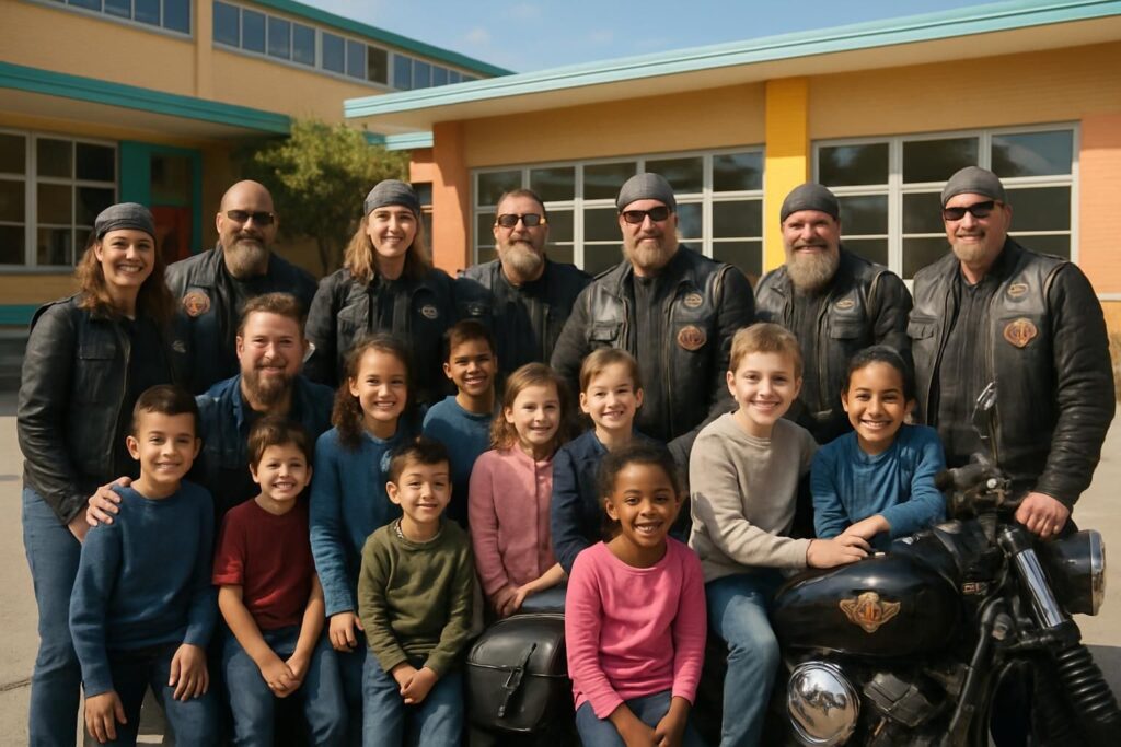 découvrez comment les motards au grand cœur unissent leurs forces pour lutter contre le harcèlement scolaire et offrir soutien et solidarité à tous les enfants afin qu'ils ne se sentent jamais seuls.