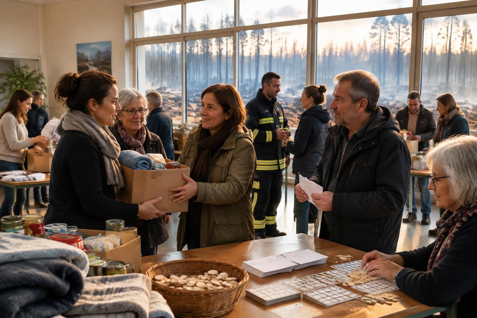 après les incendies à fontainebleau, fdj united révèle le montant récolté par son loto solidaire pour venir en aide aux sinistrés.