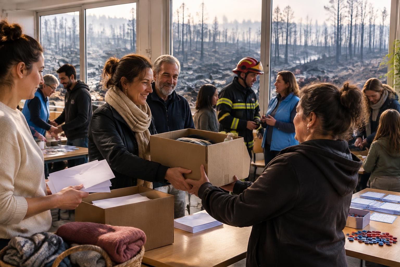 après les incendies à fontainebleau, fdj united dévoile le montant récolté par son loto solidaire pour soutenir les sinistrés.