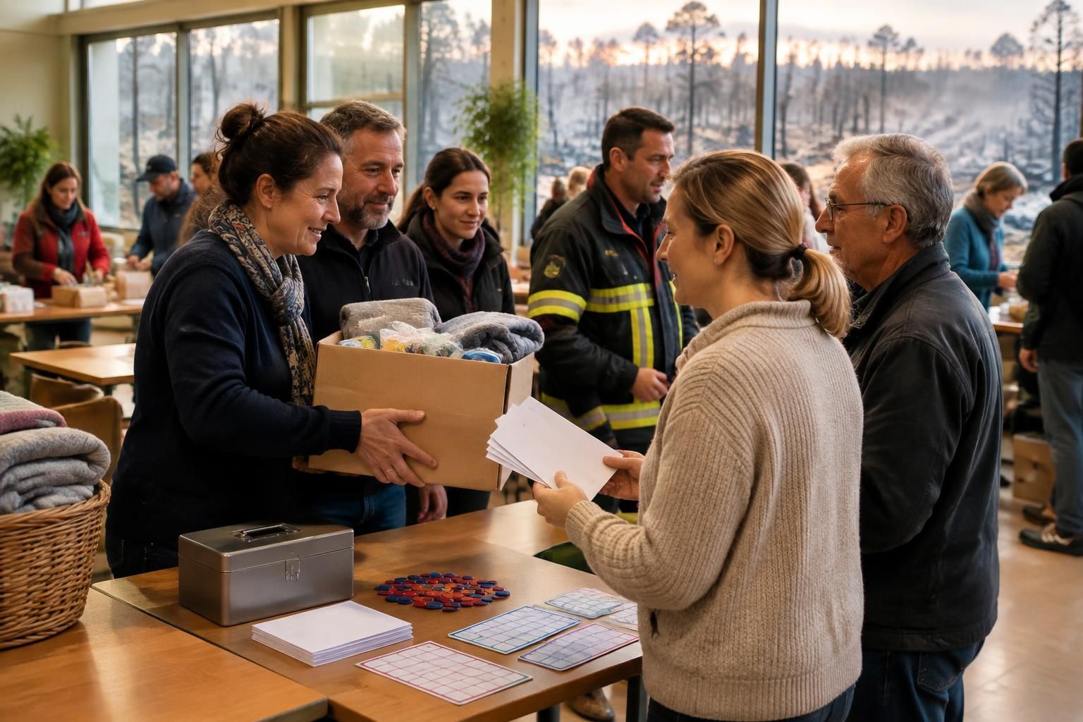 fdj united dévoile le montant récolté grâce à son loto solidaire pour soutenir les sinistrés des incendies à fontainebleau.