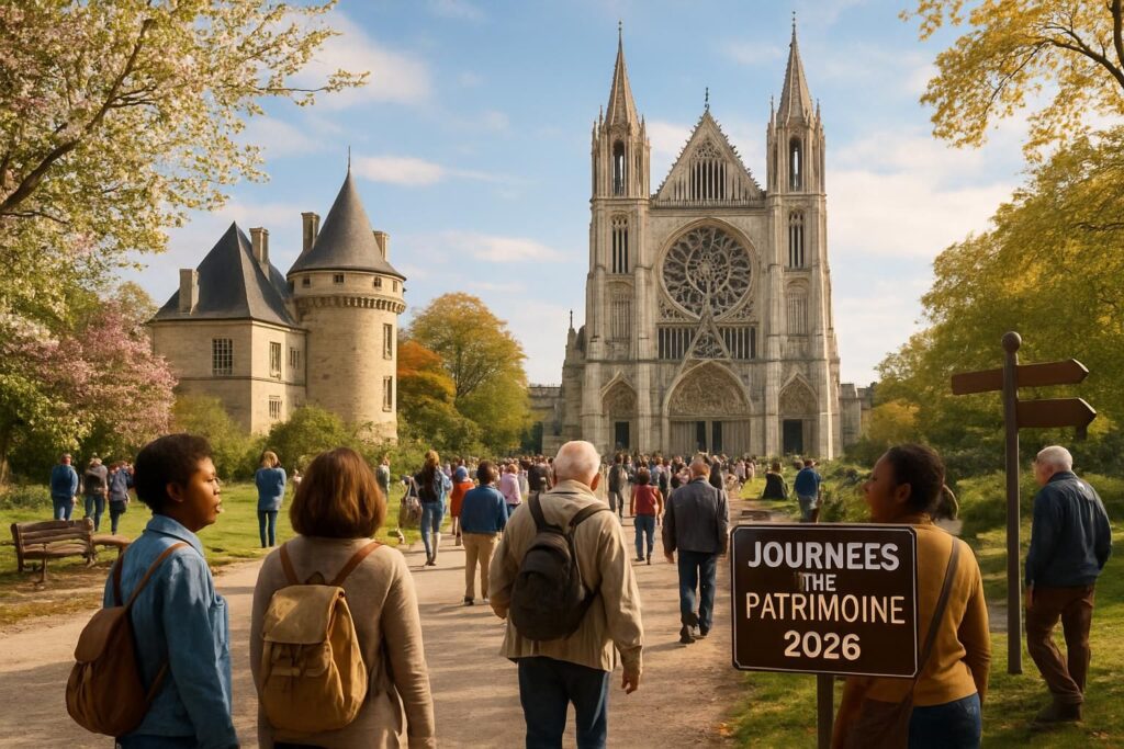 découvrez notre guide exclusif des journées du patrimoine 2026 avec les événements incontournables à ne pas manquer près de chez vous. explorez l'histoire et la culture locale en famille ou entre amis.