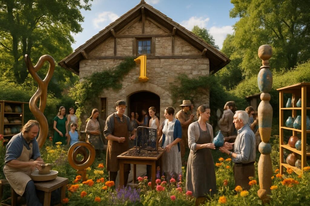 découvrez comment la maison des artisans d'art fête son premier anniversaire dans un cadre exceptionnel, mettant à l'honneur le savoir-faire et la créativité d'artisans passionnés.