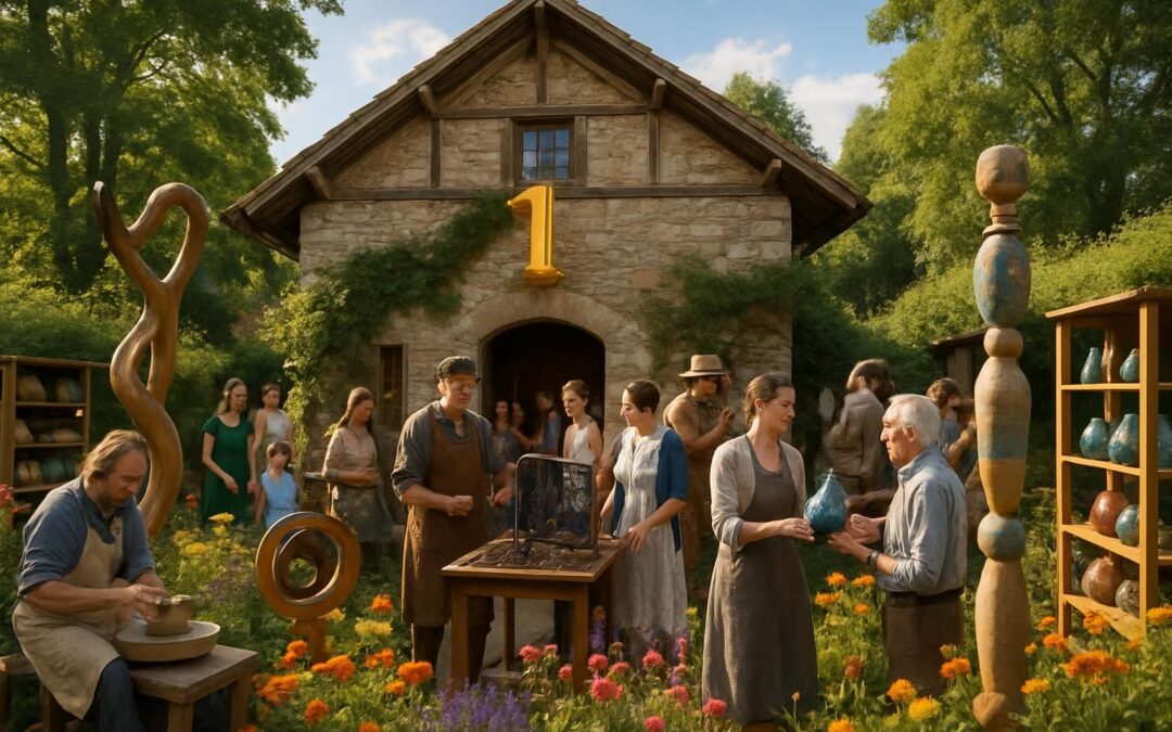 découvrez comment la maison des artisans d'art fête son premier anniversaire dans un cadre exceptionnel, mettant à l'honneur le savoir-faire et la créativité d'artisans passionnés.