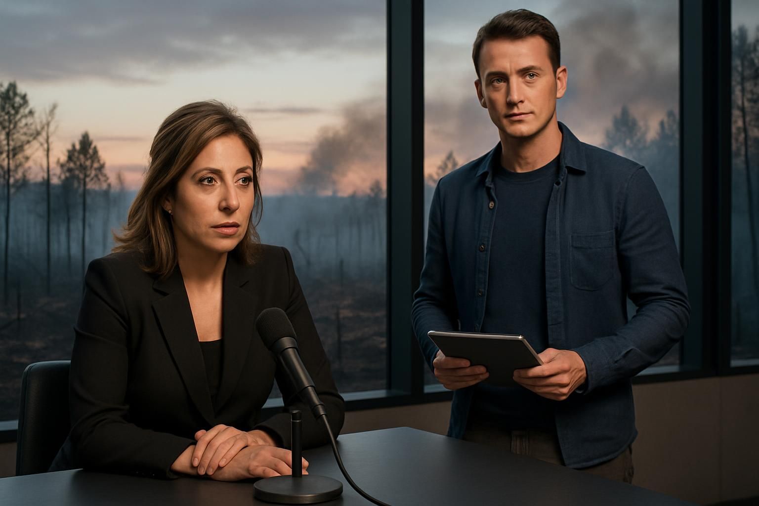 découvrez l'émission spéciale animée par léa salamé et hugo clément, qui met en lumière les incendies dévastateurs dans les landes et leurs impacts majeurs.