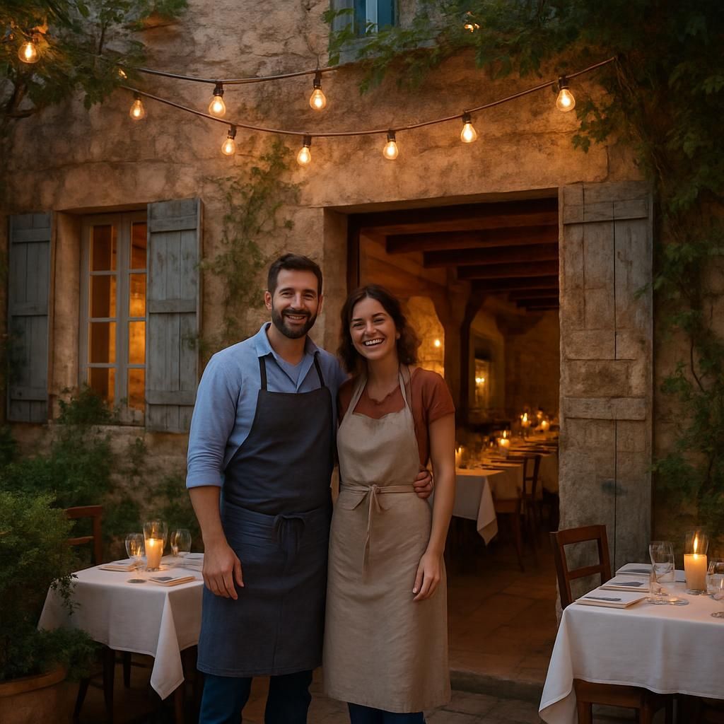 découvrez l'histoire inspirante d'un couple qui réalise son rêve en ouvrant un restaurant enchanteur dans une bâtisse historique pleine de charme et de souvenirs.