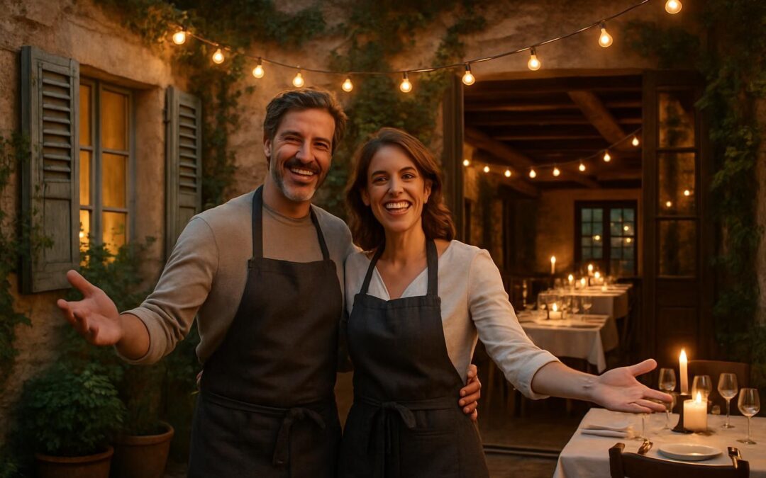 découvrez l'histoire inspirante d'un couple qui réalise son rêve en ouvrant un restaurant enchanteur au cœur d'une bâtisse historique pleine de charme et de mémoire.