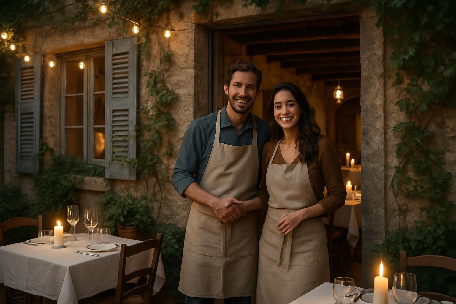 découvrez comment un couple passionné a transformé une bâtisse historique en un restaurant enchanteur, alliant rêve et patrimoine pour une expérience unique.