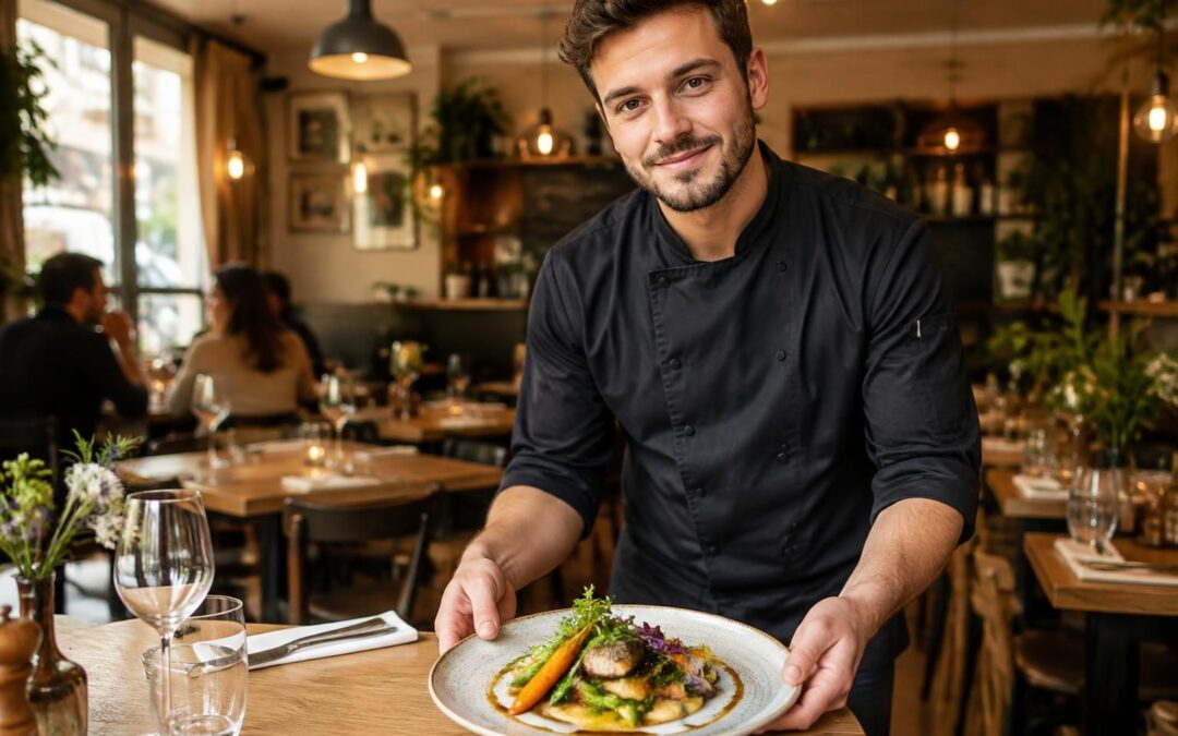 à seulement 28 ans, il ouvre à melun un restaurant où les saveurs s’accordent pour offrir une cuisine harmonieuse et pleine de caractère.