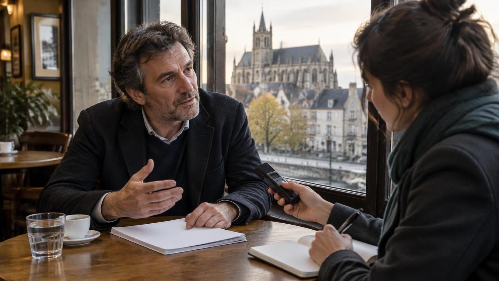 dans cette interview, il raconte pourquoi il a situé son récit à meaux et dévoile la part de vérité derrière son histoire.